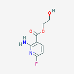 3-PYRIDINECARBOXYLIC ACID 2-AMINO-6-FLUORO-,2-HYDROXYETHYL ESTER