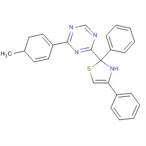 2H-Thiazolo[3,2-a]-1,3,5-triazine,3,4-dihydro-6-(4-methylphenyl)-2,4-diphenyl-
