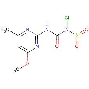 Sulfamoyl chloride,[[(4-methoxy-6-methyl-2-pyrimidinyl)amino]carbonyl]-
