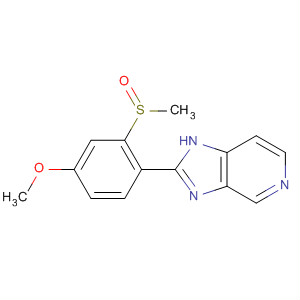 1H-Imidazo[4,5-c]pyridine, 2-[4-methoxy-2-(methylsulfinyl)phenyl]-