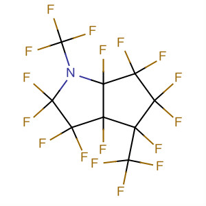 Cyclopenta[b]pyrrole,2,2,3,3,3a,4,5,5,6,6,6a-undecafluorooctahydro-1,4-bis(trifluoromethyl)-