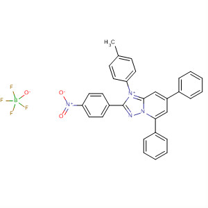 [1,2,4]Triazolo[1,5-a]pyridinium,1-(4-methylphenyl)-2-(4-nitrophenyl)-5,7-diphenyl-, tetrafluoroborate(1-)