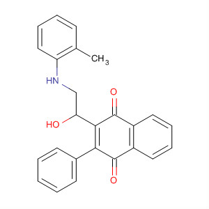 1,4-Naphthalenedione,2-[1-hydroxy-2-(methylphenylamino)ethyl]-3-phenyl-