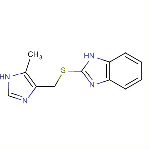1H-Benzimidazole, 2-[[(5-methyl-1H-imidazol-4-yl)methyl]thio]-