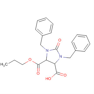 4,5-Imidazolidinedicarboxylic acid, 2-oxo-1,3-bis(phenylmethyl)-,monopropyl ester, cis-