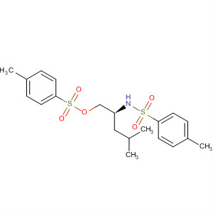 Benzenesulfonamide,4-methyl-N-[3-methyl-1-[[[(4-methylphenyl)sulfonyl]oxy]methyl]butyl]-, (S)-