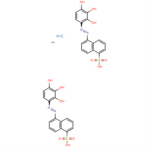 1-Naphthalenesulfonic acid, 5-[(2,3,4-trihydroxyphenyl)azo]-, tin(2+) salt(2:1)