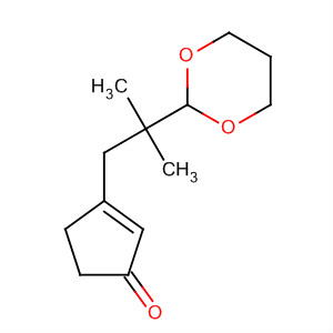 2-Cyclopenten-1-one, 3-[2-(1,3-dioxan-2-yl)-2-methylpropyl]-