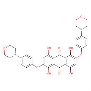 9,10-Anthracenedione,1,4,5,8-tetrahydroxy-2,6-bis[4-(4-morpholinyl)phenoxy]-