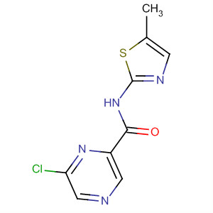 Pyrazinecarboxamide, 6-chloro-N-(5-methyl-2-thiazolyl)-
