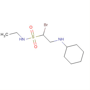 Ethanesulfonamide, 1-bromo-2-(cyclohexylamino)-N-ethyl-