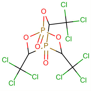 2,6,7-Trioxa-1,4-diphosphabicyclo[2.2.2]octane,3,5,8-tris(trichloromethyl)-, 1,4-dioxide