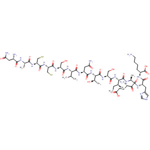 L-Lysine,L-asparaginyl-L-alanyl-L-cysteinyl-L-cysteinyl-L-seryl-L-valyl-L-asparaginyl-L-threonyl-L-seryl-L-isoleucyl-L-a-glutamyl-L-alanyl-L-histidyl-