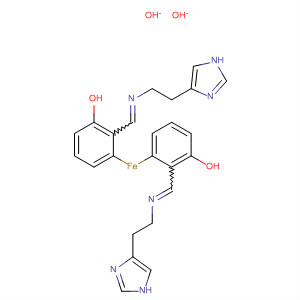 Iron, bis[2-[[[2-(1H-imidazol-4-yl)ethyl]imino]methyl]phenolato]-