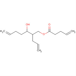 4-Pentenoic acid, 3-hydroxy-2-(2-propenyl)-6-heptenyl ester