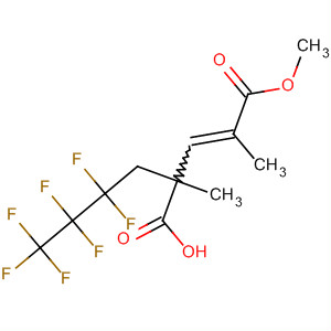 2-Pentenedioic acid, 4-(2,2,3,3,4,4,4-heptafluorobutyl)-2,4-dimethyl-,1-methyl ester