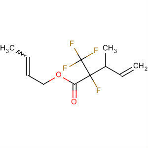 4-Pentenoic acid, 2-fluoro-3-methyl-2-(trifluoromethyl)-, 2-butenyl ester
