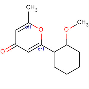 4H-Pyran-4-one, tetrahydro-2-(2-methoxyphenyl)-6-methyl-, cis-