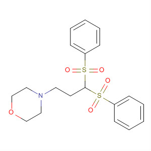 Morpholine, 4-[3,3-bis(phenylsulfonyl)propyl]-