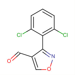 4-Isoxazolecarboxaldehyde, 3-(2,6-dichlorophenyl)-