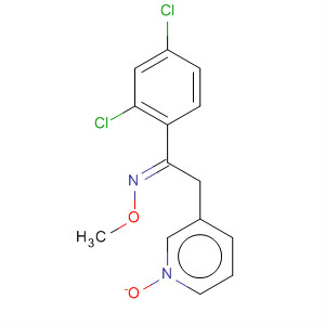 Ethanone, 1-(2,4-dichlorophenyl)-2-(1-oxido-3-pyridinyl)-,O-methyloxime, (E)-