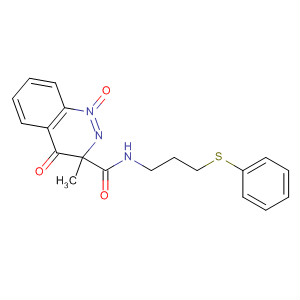 2-Quinoxalinecarboxamide, 3-methyl-N-[3-(phenylthio)propyl]-,1,4-dioxide
