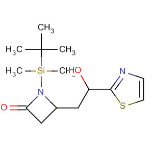 2-Azetidinone,1-[(1,1-dimethylethyl)dimethylsilyl]-4-[2-hydroxy-2-(2-thiazolyl)ethyl]-