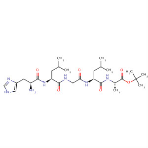 L-Alanine, N-[N-[N-(N-L-histidyl-L-leucyl)glycyl]-L-leucyl]-,1,1-dimethylethyl ester