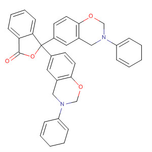 1(3H)-Isobenzofuranone,3,3-bis(3,4-dihydro-3-phenyl-2H-1,3-benzoxazin-6-yl)-