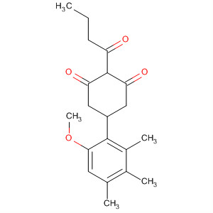 1,3-Cyclohexanedione,5-(6-methoxy-2,3,4-trimethylphenyl)-2-(1-oxobutyl)-