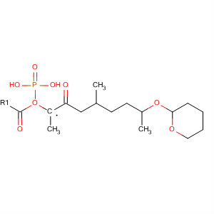 Phosphonic acid,[4-methyl-2-oxo-7-[(tetrahydro-2H-pyran-2-yl)oxy]heptyl]-, dimethyl ester