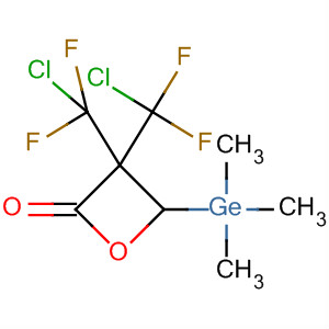 2-Oxetanone, 4,4-bis(chlorodifluoromethyl)-3-(trimethylgermyl)-