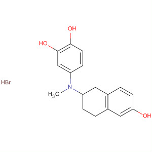 1,2-Benzenediol,4-[methyl(1,2,3,4-tetrahydro-6-hydroxy-2-naphthalenyl)amino]-,hydrobromide
