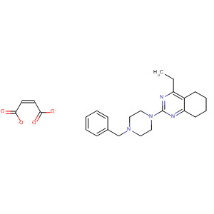Quinazoline,4-ethyl-5,6,7,8-tetrahydro-2-[4-(phenylmethyl)-1-piperazinyl]-,(2Z)-2-butenedioate (1:1)