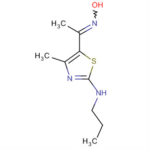 Ethanone, 1-[4-methyl-2-(propylamino)-5-thiazolyl]-, oxime