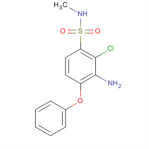 Benzenesulfonamide, 3-amino-2-chloro-N-methyl-4-phenoxy-