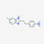 4-[2-(6-methyl-1h-benzimidazol-2-yl)ethyl]aniline