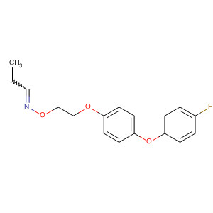Propanal, O-[2-[4-(4-fluorophenoxy)phenoxy]ethyl]oxime