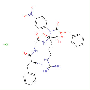 L-Argininamide,N-[(phenylmethoxy)carbonyl]-L-phenylalanylglycyl-N-(4-nitrophenyl)-,monohydrochloride