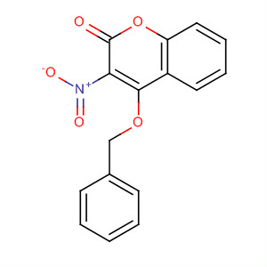 2H-1-Benzopyran-2-one, 3-nitro-4-(phenylmethoxy)-