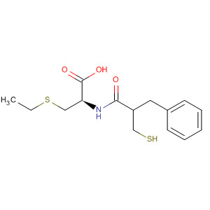 L-Cysteine, S-ethyl-N-[2-(mercaptomethyl)-1-oxo-3-phenylpropyl]-