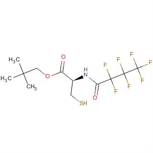Cysteine, N-(2,2,3,3,4,4,4-heptafluoro-1-oxobutyl)-, 2,2-dimethylpropylester
