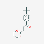 3-(1,3-DIOXAN-2-YL)-4-TERT-BUTYLPROPIOPHENONE
