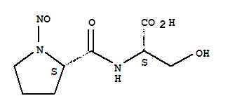 1-nitroso-L-prolyl-L-serine