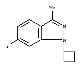 1-CYCLOBUTYL-6-FLUORO-3-METHYL-1H-INDAZOLE