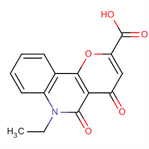4H-Pyrano[3,2-c]quinoline-2-carboxylic acid,6-ethyl-5,6-dihydro-4,5-dioxo-