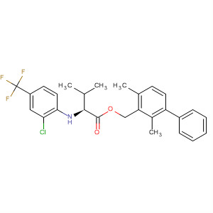 Valine, N-[2-chloro-4-(trifluoromethyl)phenyl]-,(2,4-dimethyl[1,1'-biphenyl]-3-yl)methyl ester