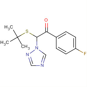 Ethanone,2-[(1,1-dimethylethyl)thio]-1-(4-fluorophenyl)-2-(1H-1,2,4-triazol-1-yl)-