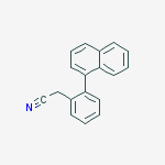 [2-(naphthalen-1-yl)phenyl]acetonitrile