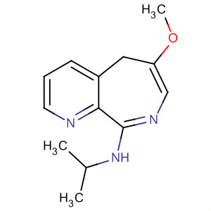 5H-Pyrido[2,3-c]azepin-9-amine, 6-methoxy-N-(1-methylethyl)-